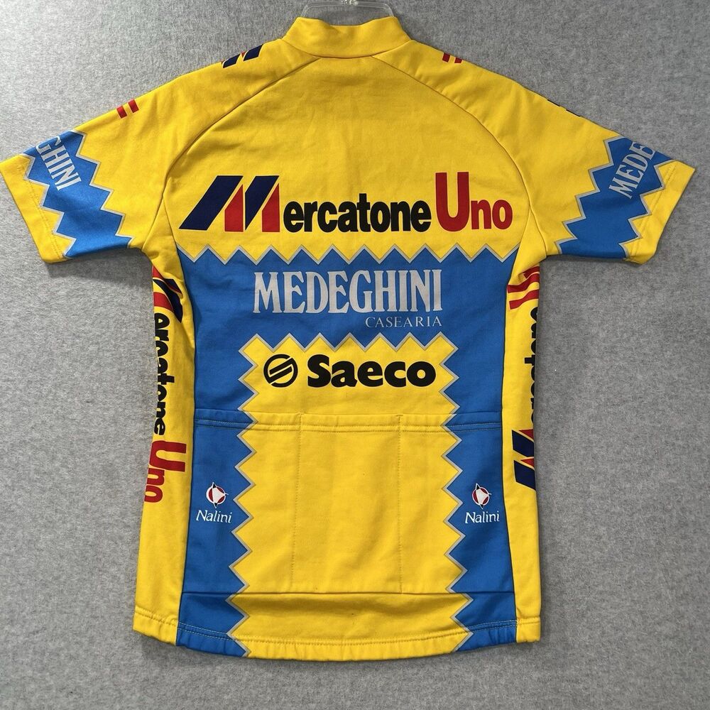 MERCATONE UNO MEDEGHINI 1994 Nalini Med Cycling terry jersey Vintage 90s - Picture 2 of 11